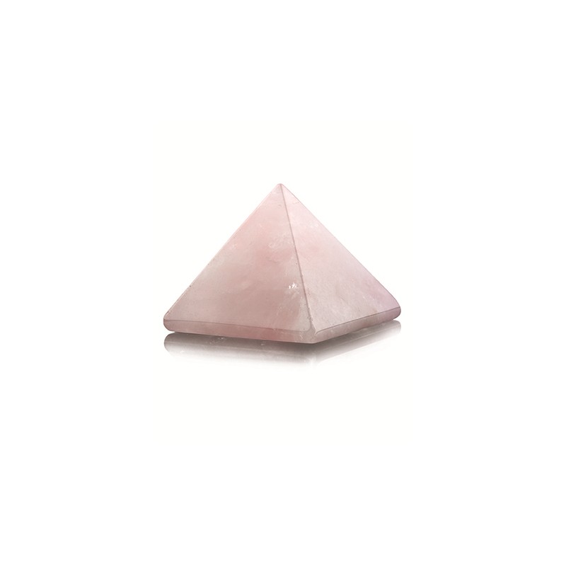 Edelstein Pyramide Rosenquarz (25 mm)