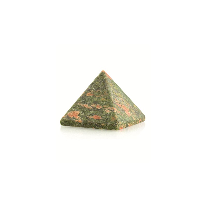 Edelstein Pyramide Unakit (25 mm)