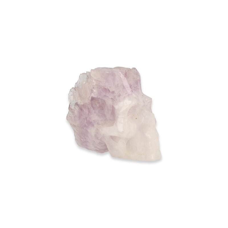 Edelstein Sch-del aus Bergkristall - Amethyst (Modell 3)