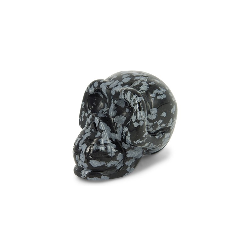 Edelstein Sch-del Obsidian Schneeflocke (45 mm)