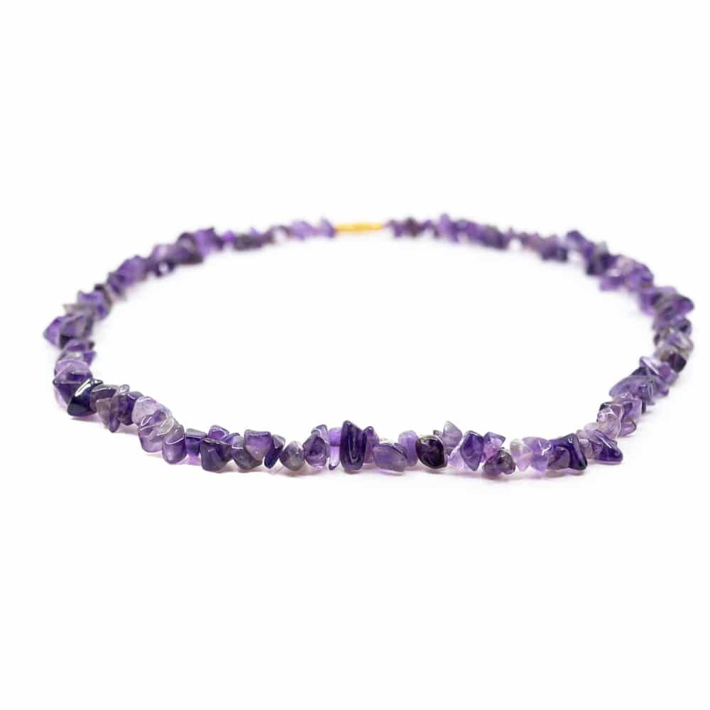 Edelstein Splitterkette Amethyst (45 cm)