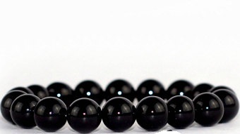 Edelsteine Schwarzes Onyx-Armband