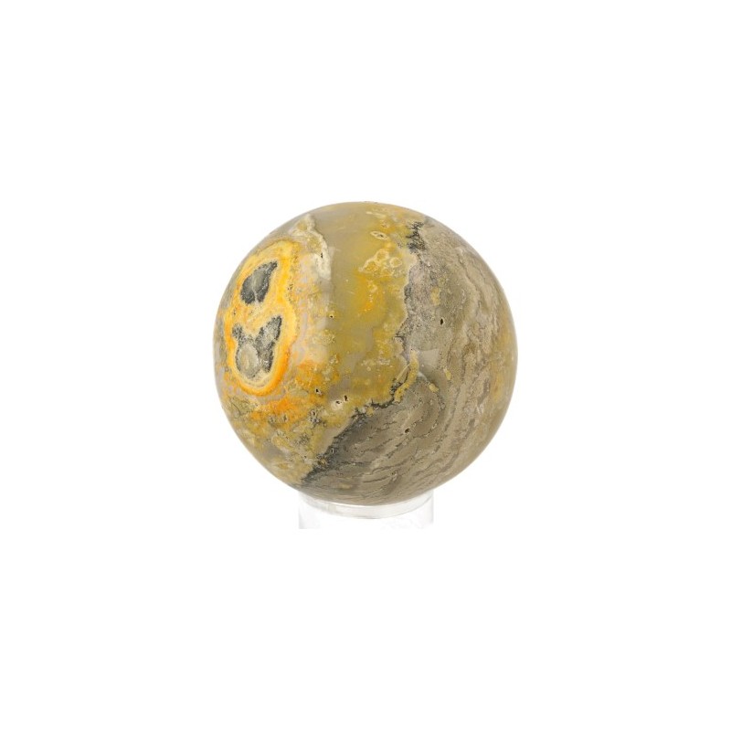 Edelsteinkugel aus Jaspis Hummel (Modell 1)