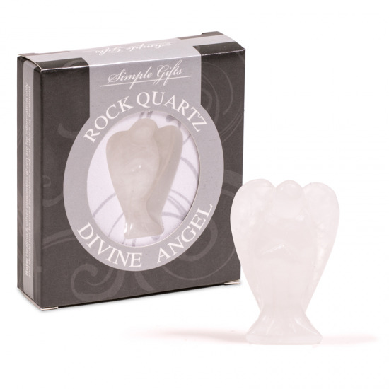 Engel Bergkristall in attraktiver Box (5 cm)