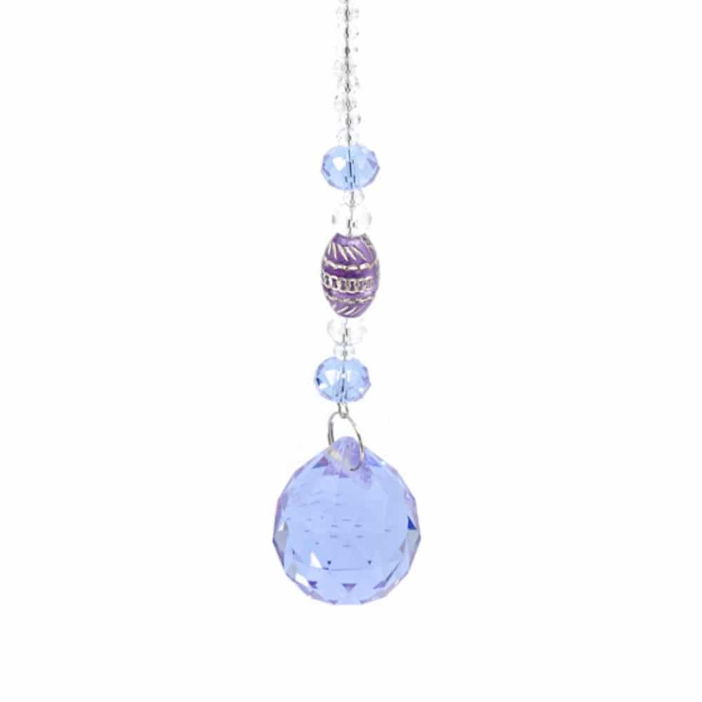 Feng Shui Regenbogen Anh-nger Blau Lila (20 cm)