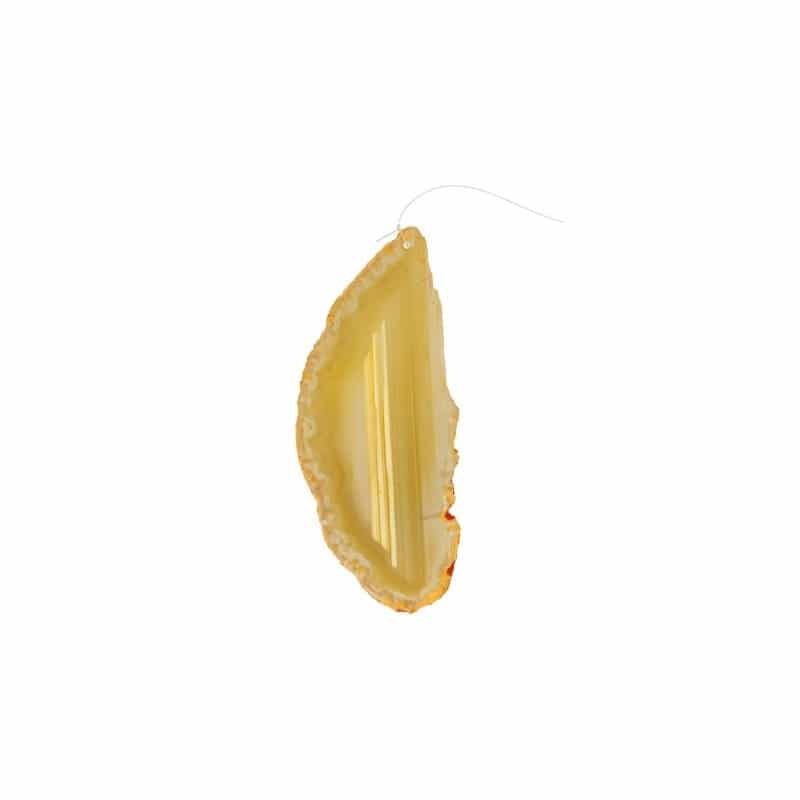 Fensteraufh-nger Achat gelb (7-10 cm)