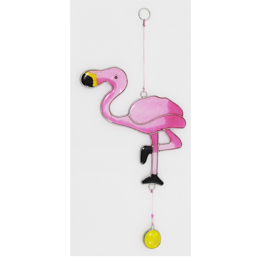 Fensterdekoration Flamingo