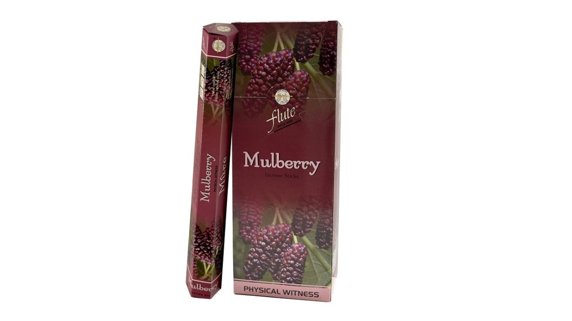 Flute R-ucherst-bchen Maulbeere (6er Pack)