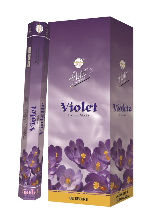 Flute R-ucherst-bchen Veilchen (6er Pack)