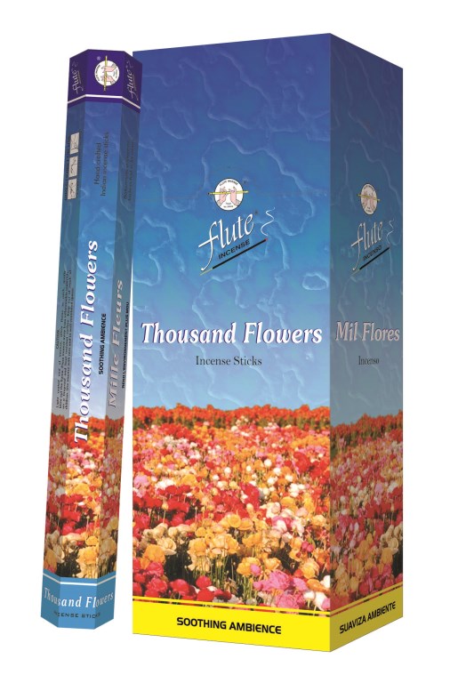 Flute Raucherst-bchen Tausend Blumen (6 Packungen mit 20 St-bchen)