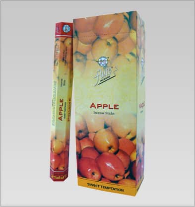 Flute Weihrauch Apfel (6er Pack)