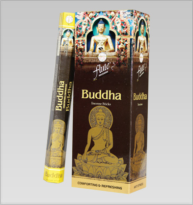 Flute Weihrauch Buddha (6er Pack)