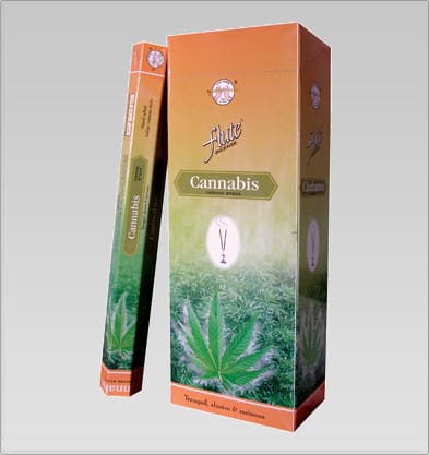 Flute Weihrauch Cannabis (6er Pack)