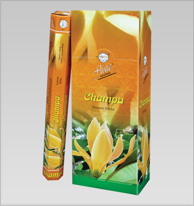 Flute Weihrauch Champa (6er Pack)