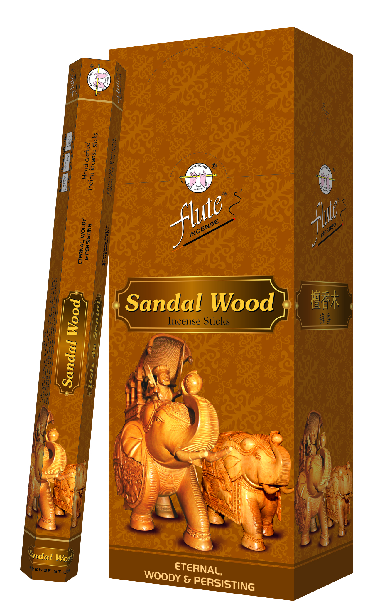 Flute Weihrauch Sandelholz (6er Pack)