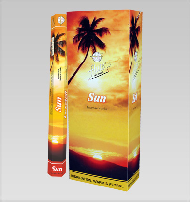 Flute Weihrauch Sonne (6er Pack)