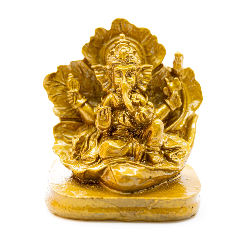 Ganesha Gold (7 cm) unter Home & Living - Spirituelle Figuren - Hinduistische G?tterfiguren - Home & Living - Spirituelle Figuren - Ganesha Figuren