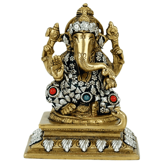 Ganesha statue - 14 cm