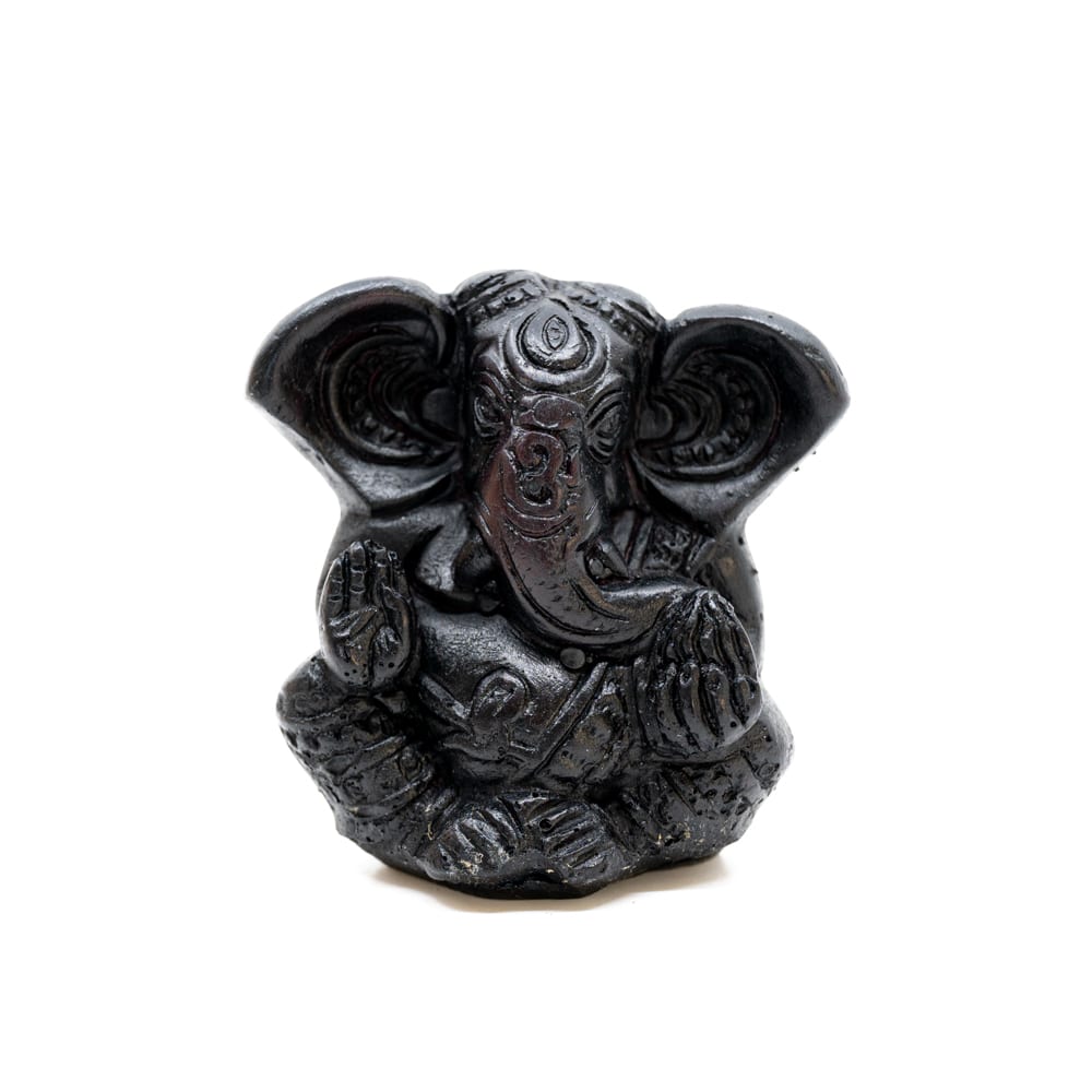 Ganesha-Stature - Schwarz (7 cm)