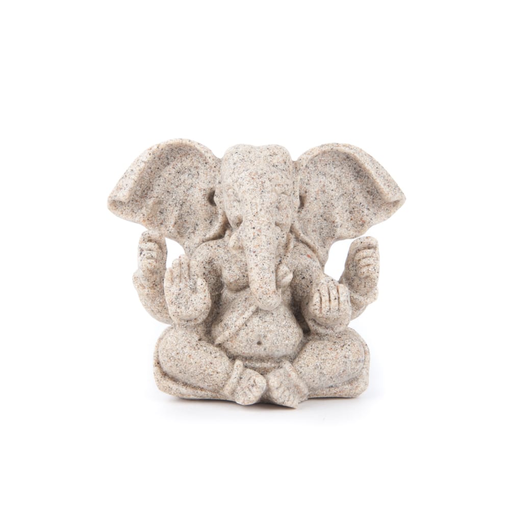 Ganeshafigur Sand - 8 cm