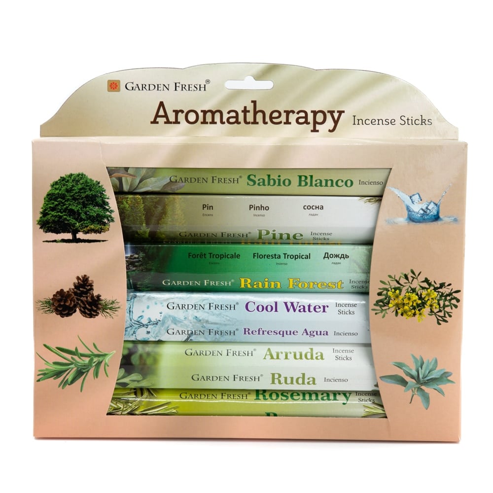 Garden Fresh - Aromatherapie-Weihrauch-Geschenk-Set (6er Pack)