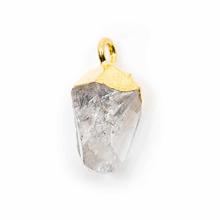 Geburtsstein-Anh-nger April Herkimer Diamant (10 mm)
