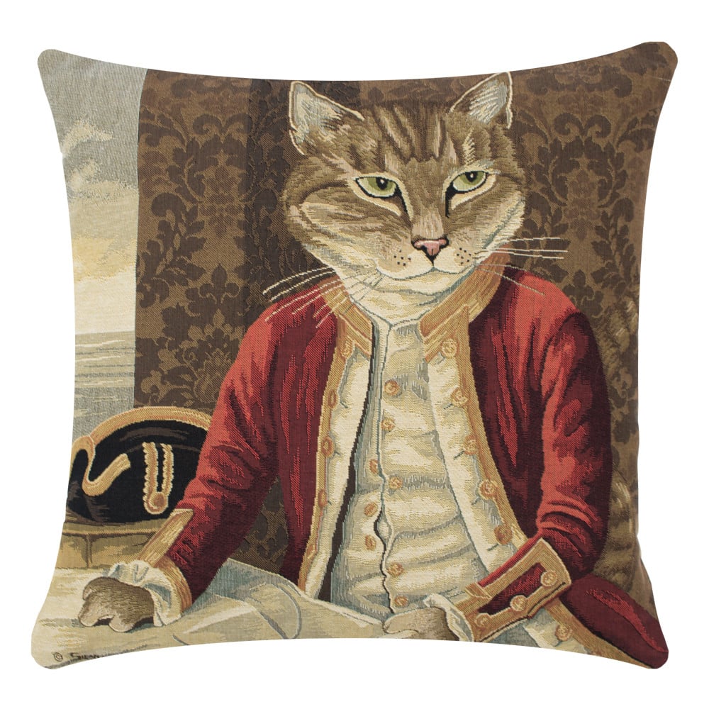 Gobelin Kissen Aristo-Katze Marquis (45 x 45 cm)