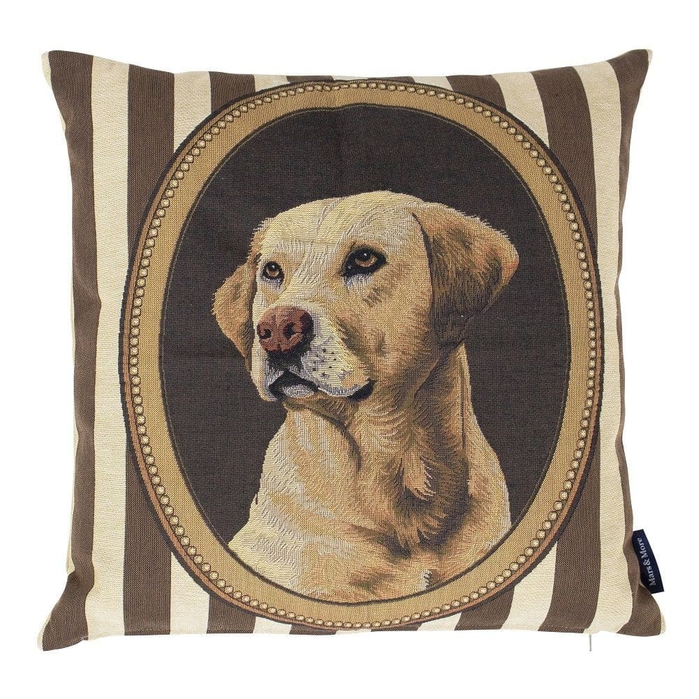 Gobelin Kissen Passepartout Retriever (45 x 45 cm) unter Textilien - Kissen - Gobelin Kissen