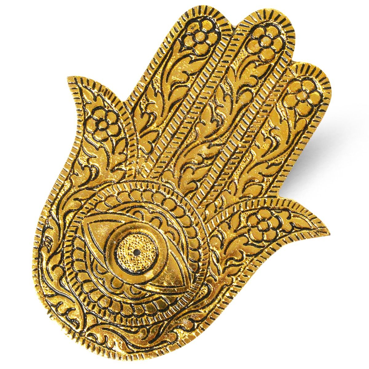 Goldene R-ucherst-bchen-Hand der Fatima
