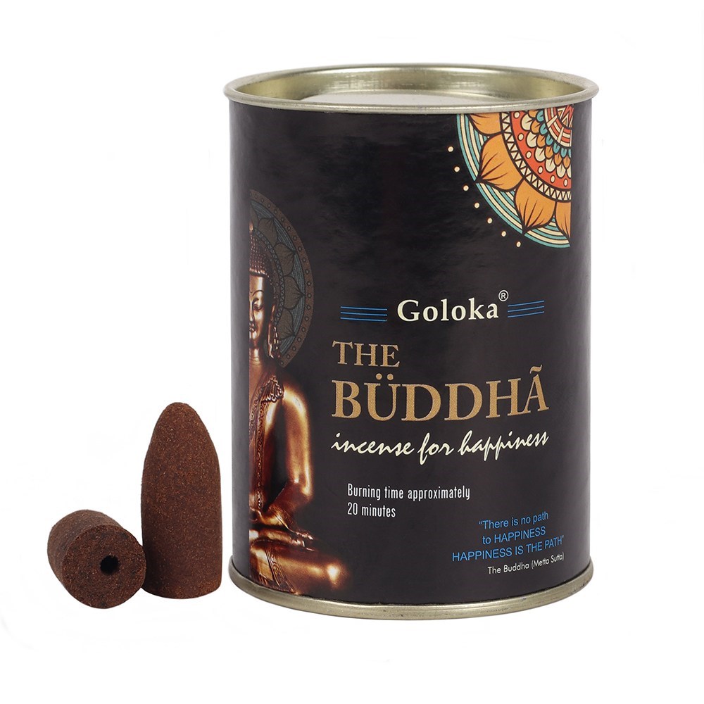 Goloka Backflow Weihrauchkegel Der Buddha