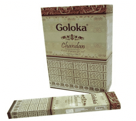 Goloka Raucherst-bchen Chandan (12 Packungen)