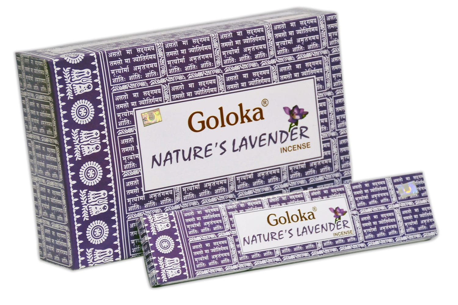 Goloka Weihrauch Natur Lavendel (12er Pack)