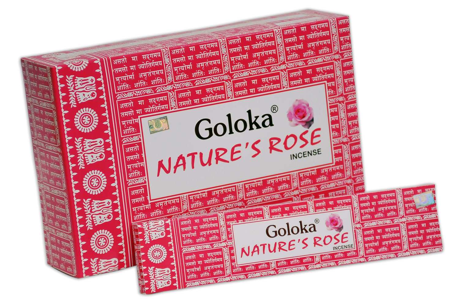 Goloka Weihrauch Natur Rose (12er Pack)