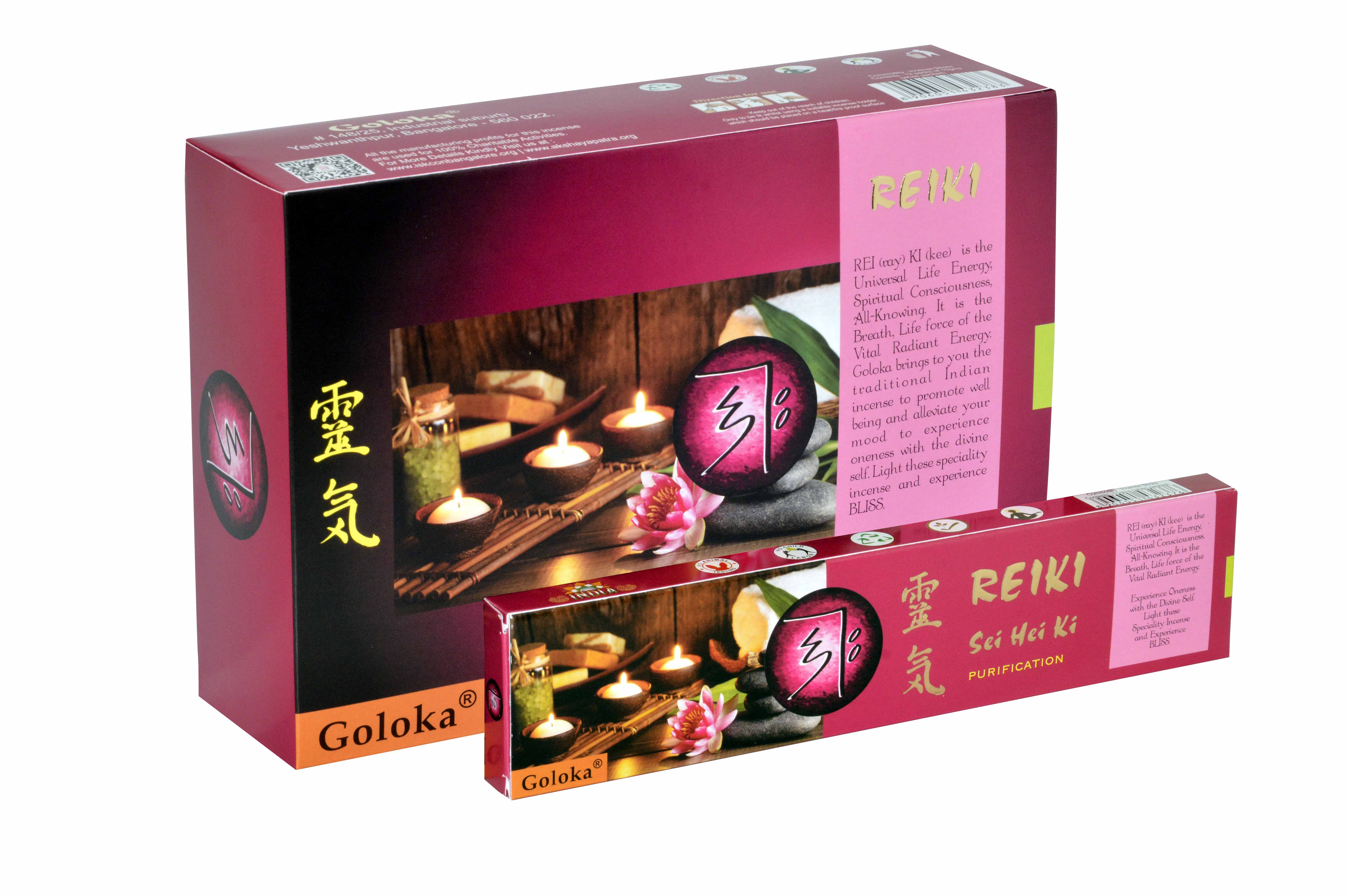 Goloka Weihrauch Reiki Serie Reinigung (12er Pack)