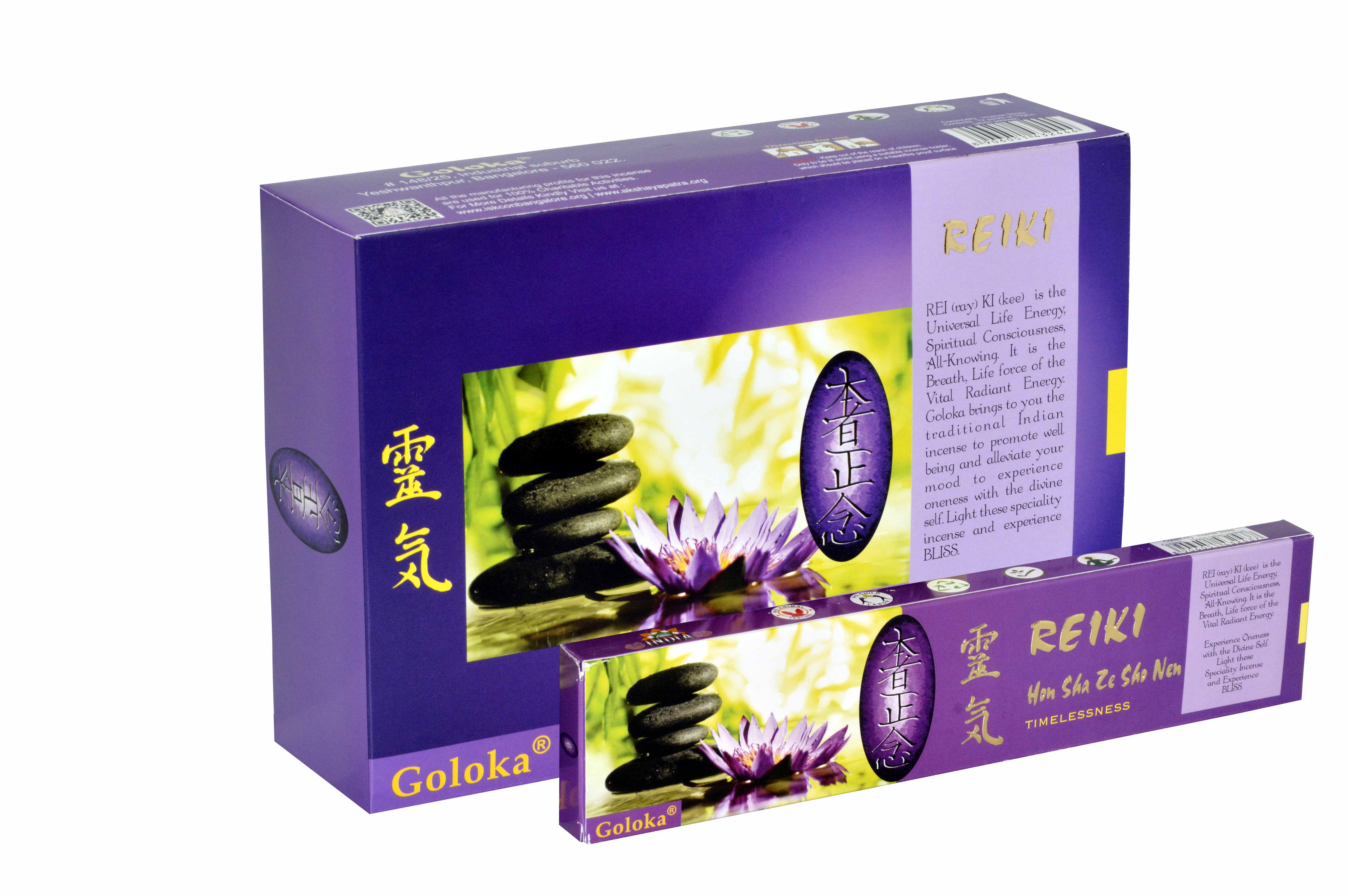 Goloka Weihrauch Reiki Serie Timeless (12er Pack)