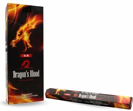 GR Garten Raucherst-bchen Dragonblood (6 Packungen mit 10 St-bchen)