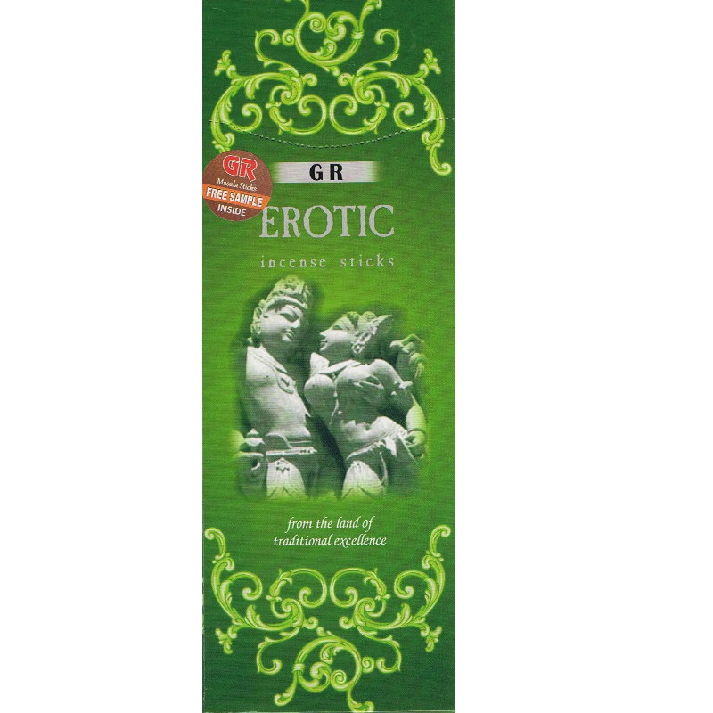 GR Raucherst-bchen Erotic (6 Packungen mit 20 St-bchen) unter Weihrauch - Weihrauch Arten - R?ucherst?bchen - Weihrauch - Weihrauchmarken - GR Weihrauch