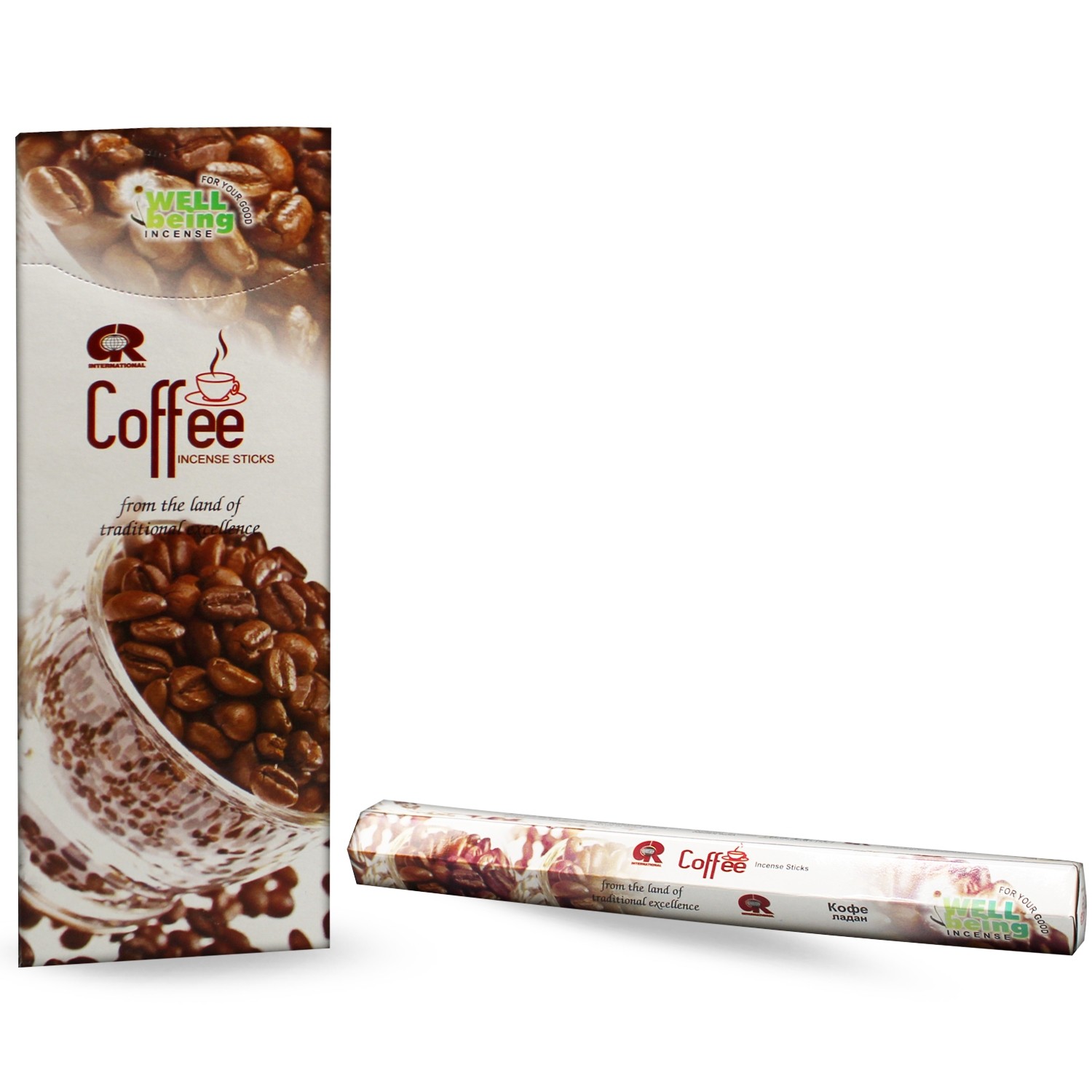 GR Raucherst-bchen Kaffee (6 Packungen mit 20 St-bchen)