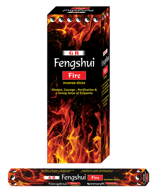 GR Weihrauch Fengshui Feuer (6 Pakete)