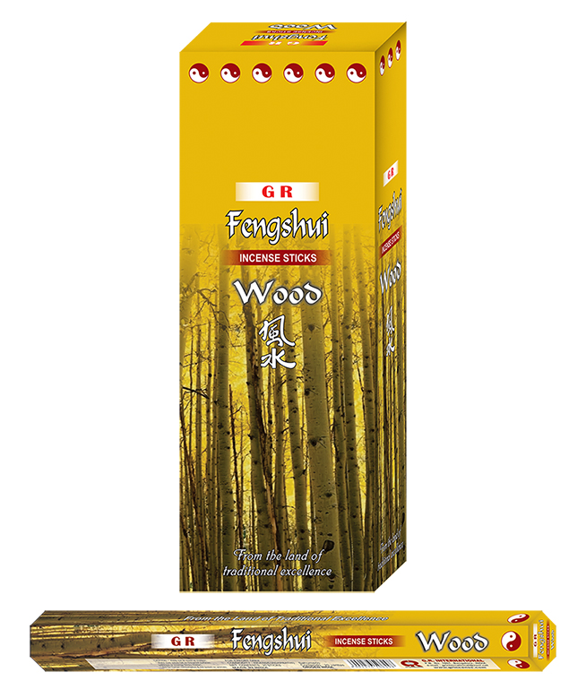 GR Weihrauch Fengshui Holz (6 Packungen)