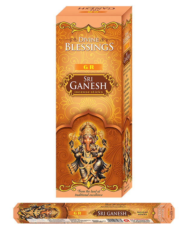 GR Weihrauch Sri Ganesh (6 Packungen)