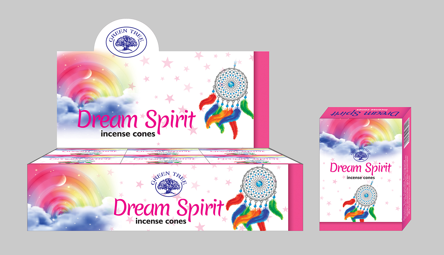 Green Tree R-ucherkegel Dream Spirit (12 Packungen mit 10 Kegeln)