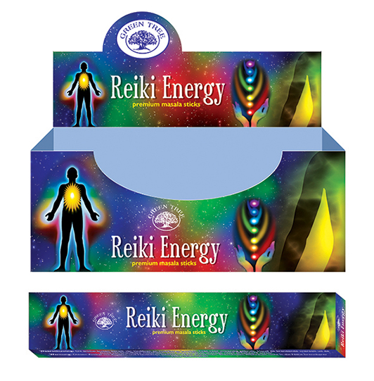 Green Tree Weihrauch Reiki Energie (12er Pack)