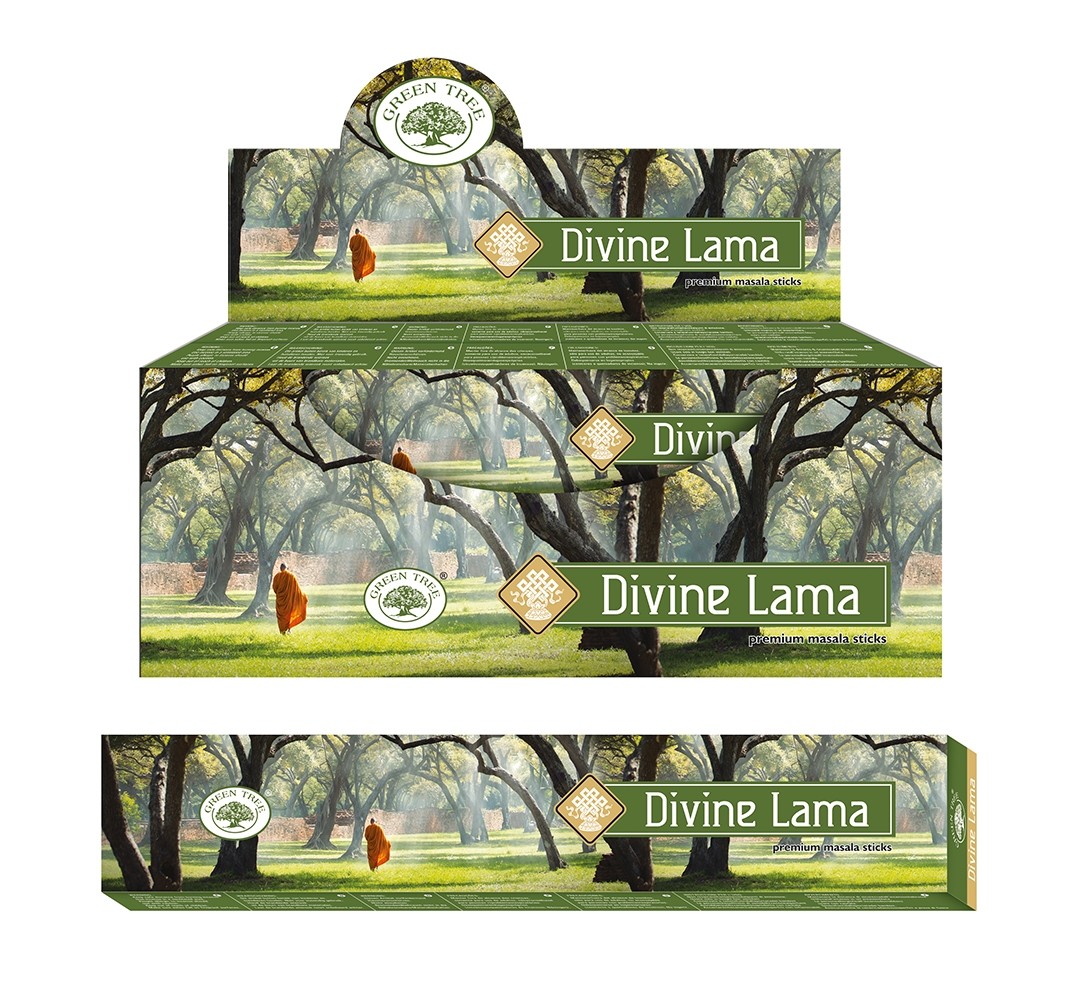 Green Tree Wierook Divine Lama (12er Packung - 15 Gramm)