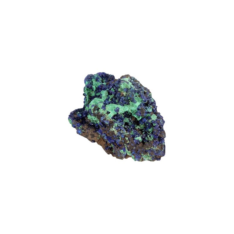 Gro-e Roher Brocken Edelstein Azurit-Malachit 7-15 cm (1 kg)