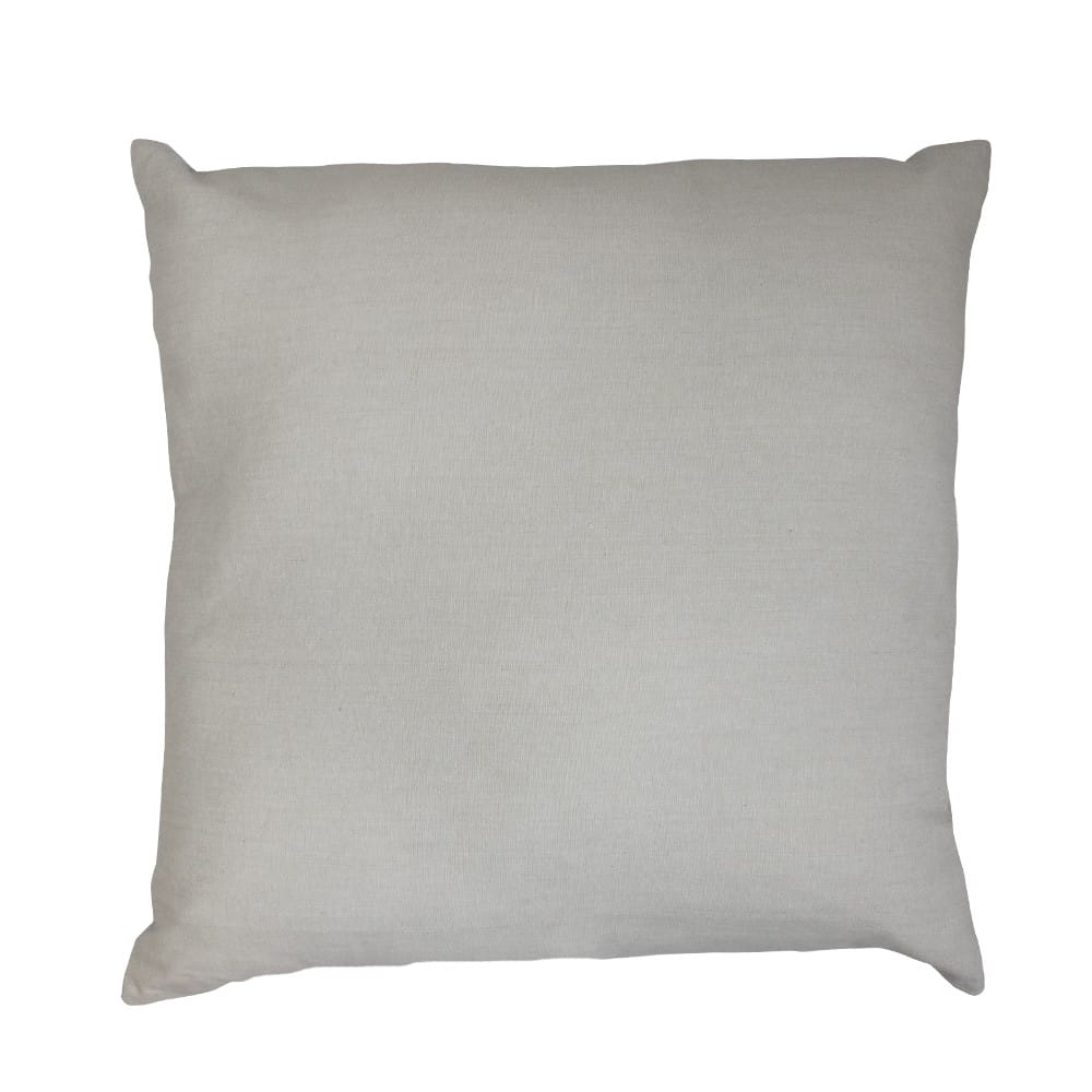 Gro-es Kissen Baumwolle Chambray Beige (60 x 60 cm)