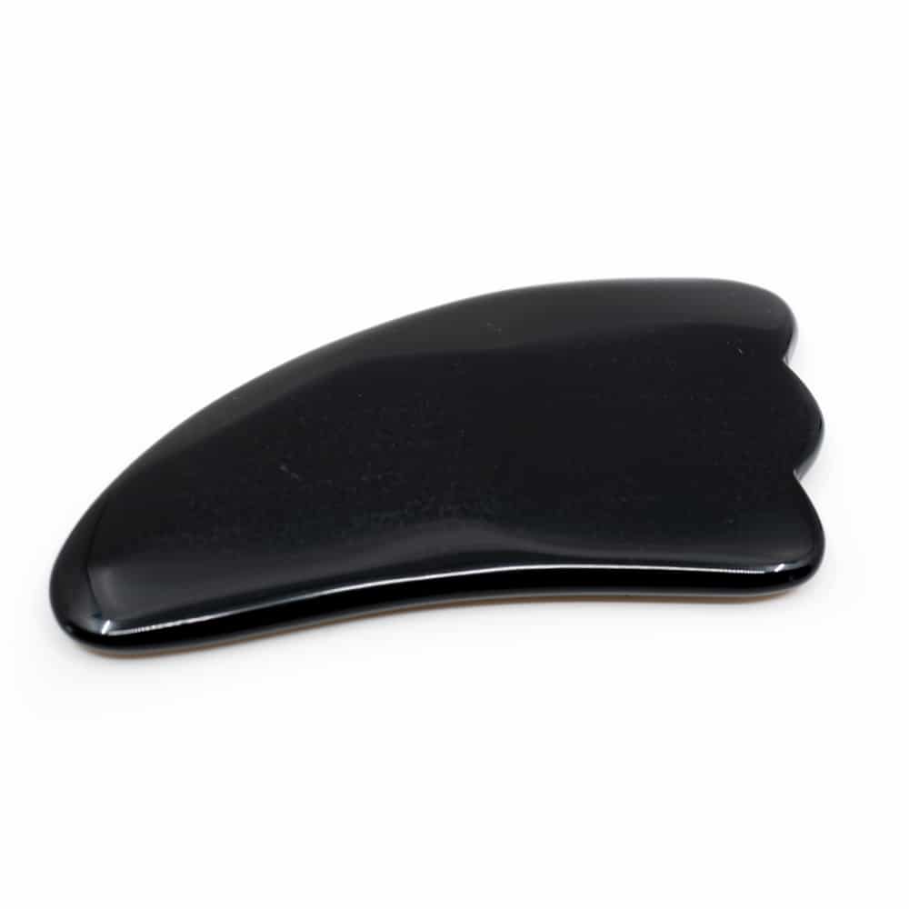 Gua Sha Schaber Obsidian Wolke