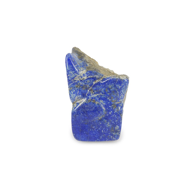 Halbpolierter Edelstein Lapis Lazuli und Pyrit Afghanistan (Modell 145)