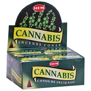 Hem R-ucherkegel Cannabis (12er Pack)