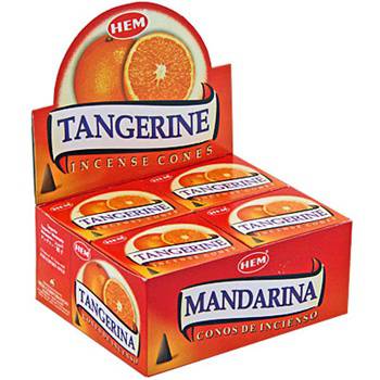 Hem R-ucherkegel Mandarine (12er Pack)